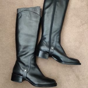 Via Spiga Tall Leather Riding Boot Size 9M